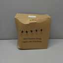 Brightever LED Outdoor String Lights 100FT Patio Lights with 52 Shatterproof ST38 Vintage Edison Bulbs, Outside Hanging Light Waterproof for Porch, Deck, Garden, Backyard, Balcony, 2700K Dimmable (100FT-Warm White, Black Wire)