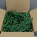 9 FT Real Touch Norfolk Pine Garland Green Artificial Christmas Garland Faux Greenery Garland for Holiday Fireplace Mantle Window Indoor Outdoor Decor, Winter Christmas Decorations, 1 Pcs