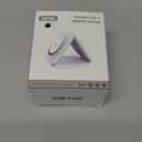 Magnetic Wireless Charger for iPhone: Foldable 3 in 1 Charging Station for Multiple Apple Devices - Travel Charging Pad Dock for Apple Watch iPhone 16 15 14 13 12 Pro Max Plus & Airpod (Dark black)