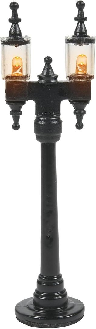 Department 56 Accessories for Villages Double Street Lamps Accessory Figurine (Set of 4)