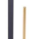 GERZWY Free Standing Toilet Paper Holder, SUS 304 Stainless Steel Toilet Paper Stand with Reserve (Black & Gold) DZY004-BD