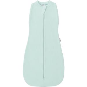 Tiny Twinkle Baby Sleep Sack 3-6 Months 1.0 TOG, Cotton & Elastane Wearable Blanket, Swaddle Transition Micro-Fleece, Machine Washable (Sage)
