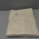 Encasa XO Dining Table Cover | 56"x120" Cotton Canvas Rectangular Tablecloth | Machine Washable, Natural Table Cloth for Indoor & Outdoor Dining, Durable, Easy-Care | Suitable for Any Occasion