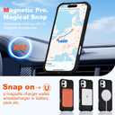 Compatible with iPhone 16 Plus Case 6.7'' with Magnetic Ring Stand [Military Drop Protection][Compatible with MagSafe] Shockproof 16 Plus Phone Case for Men Wowen,Black