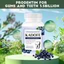 Oral Probiotics for Teeth and Gums & Fresh Breath - Gum Restore & Bad Breath Treatment for Adults |3.5 Billion Advanced Oral Probiotics for Bad Breath, Chewable 30 Tablets (Blueberry-1pcs)