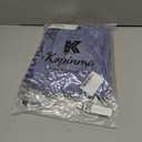 Kopinma Womens Casual T Shirt Dress Summer Fall Crewneck Loose Fit Side Split Knee Length Dress Ribbed Pattern with Pockets S