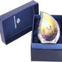 Small Urns for Human Ashes Keepsake, Cremation Urn for Ashes for Women & Men, Yellow Butterflies Teardrop, Mini Decorative, Butterfly and Lavender, Brass Miniature Urn - Little Tear Drop