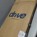 Drive Medical 13003 Non Tilt Top Overbed Table with Wheels, Chrome