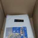 GUARD SHIELD White Tarps Heavy Duty Waterproof 10x10 Feet Large Thick Tarp Cover 12mil