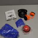 Dent Puller,3 Pack Car Dent Puller Car Dent Removal Kit Suction Cup Dent Puller Dent Remover Tool and Dent Repair Kit Handle Lifter for Cars Body,Glass,Screen,Objects Moving (Black+Orange)