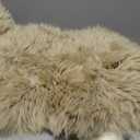 Sheep Fur Rug: Classic 10-Pelt Natural Shape Sheepskin