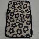 Vintage Groovy Flowers Auto Center Console Cover Pad Car Armrest Seat Box Cover Cushion Universal for Most Vehicle SUV Truck Car Accessories Decor