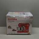 Aucma Stand Mixer,6.5-QT 660W 6-Speed Tilt-Head Food Mixer, Kitchen Electric Mixer with Dough Hook, Wire Whip & Beater (6.5QT, Black)