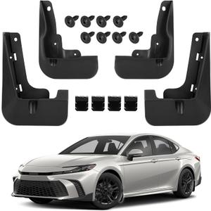 Mud Flaps Splash Guards for Toyota Camry SE XSE 2024 2025 2026 All Weather Fender Guard Protect Against Mud and Rocks Protect Car's Paint, Toyota Sport Model Accessories (4-Pack)