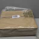 Christmas Mascot Santa Claus Costume Adult 3PCS Red Deluxe Onesie Jumpsuit Head for Xmas Halloween Cosplay Party (Large)