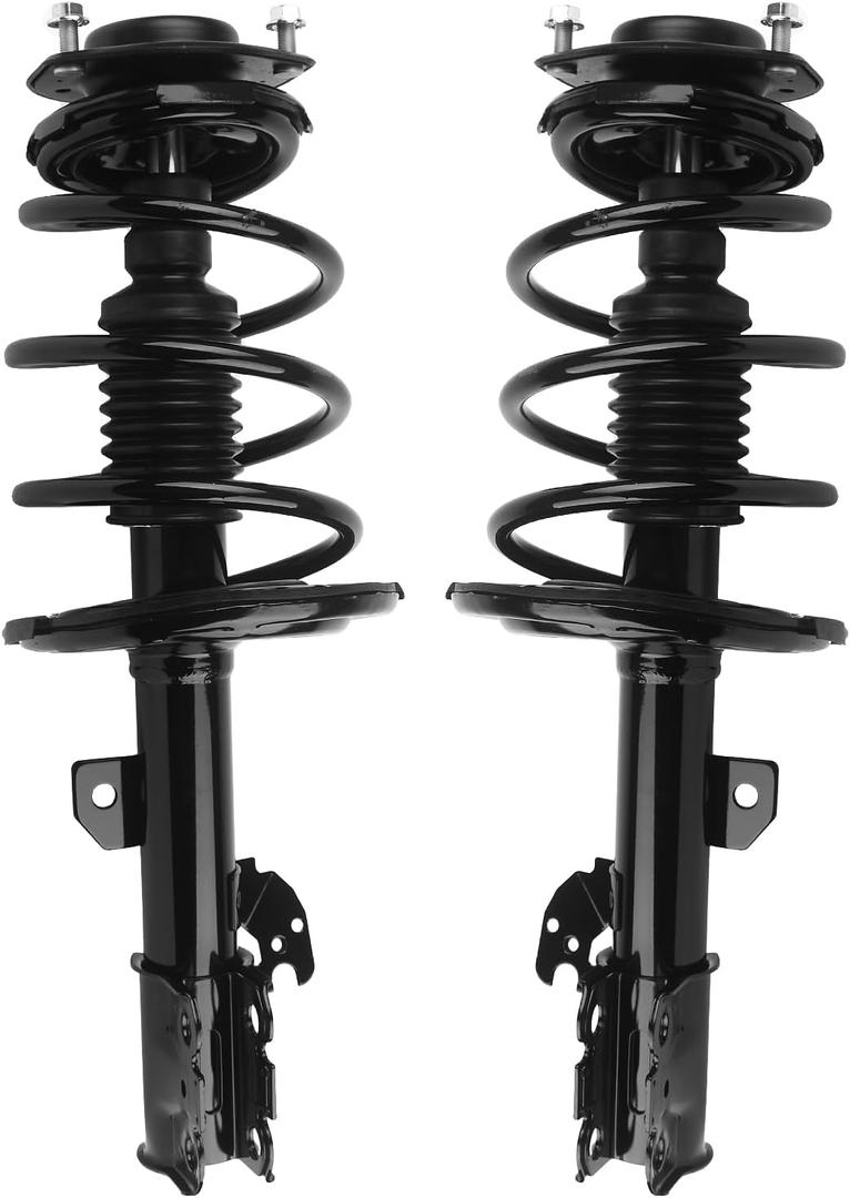 Autoround Front Complete Strut & Coil Spring Assembly Compatible with Toyota Camry2007-2011/ Avalon 2006-2012/ Solara 2006-2008, Lexus ES350 2007-2009 Both Driver Passenger Side 172308 172307