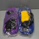 Halloween Costumes Accessories for Adults Women - Yellow & Purple Duo Halloween Costume Party Cosplay Set - Matching Costumes for Teen Girls Friends