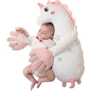 Baby Patter for Sleep, Baby Startle Prevention Sleep Aid Companion, Soothing Patting Sleeping Toy with Soothing Palm Pad, 3 Levels Adjustable Simulation of Mother's Automatic Palm Slapping (L)