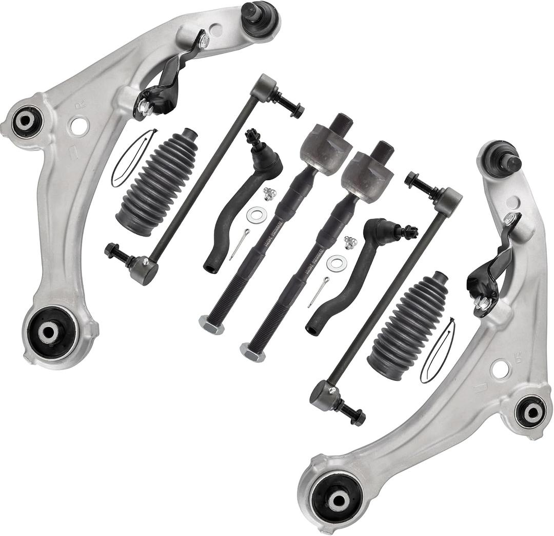 ASTAPRO - 10pc Front End Suspension Kit For 2007-2013 Nissan Altima