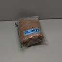 Smiry Round Picnic Tablecloth, Waterproof Elastic Fitted Table Covers for 36" - 44" Tables, Wipeable Flannel Backed Vinyl Tablecloths for Camping, Indoor, Outdoor, Brown