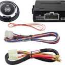 EASYGUARD ES002-P2 Engine Start Button Module with Remote Start Optional for Automatic car Can Work with Original or aftermarket Key fobs DC12V