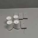 Wall Nanny Extender - 6 Inch Baby Gate Extension Guard (3 Inches per Side) Extends Pressure Mounted Gates + Protects Walls + Stabilizes Gate - for Child, Pet & Dog Gates - Protector Works on Stairs (White)