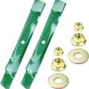 GY20850 Mower Blades for John Deere 42" D130 S130 D110 S100 Deck
Replaces John Deere 42 Inch Mower Blades GX22151 UC21583 AM141033 for John Deere S120 E130 S240 E120 D105 E100 E120 S110 X300