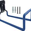 Water Hose Holder Hook Garage Hook Hose Organizer Wall Mount Iron Hose Hanger Garage Organizer for Equipment Garden Tools, Blue