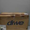 Drive Medical 12011KD-1 Tub Transfer Bench For Bathtub, Height Adjustable Shower Bench with Backrest, Shower Seat Shower Chair Bath Chair for Elderly, Seniors, Arm Support for Transfer, 400 Weight Cap