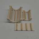 Chicken Perch Roosting Bar Jungle Gym Wooden Arch Bridge Platform Stand Ladder 3in1 Climbing Ramp Toys for Chick Hamsters Gerbils Mice Rodent and Small Animals
