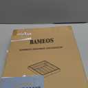 Bamboo Silverware Organizer, Kitchen Drawer Organizer, Utensil Holder, Cutlery Tray & Spoon Flatware Storage with Grooved Drawer Dividers (7 Slots, Natural) (Large 12.5x16.5 Inch)