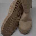 Winter Boots for Women Warm Ankle Boots Suede Faux Fur Lining Classic Zipper Anti-Slip Snow Booties Slippers Fashion Slip On Memory Foam Comfort Indoor & Outdoor Shoes 11