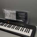 Casio Casiotone CT-S200  61-Key Portable Keyboard for Beginners | 400 Tones, 77 Rhythms, LCD Display, Dance Music Mode, USB-MIDI, Stereo Speakers | Includes Power Supply & Music Rest | Black