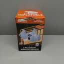 Joiedomi 2 Pcs Halloween Inflatables Outdoor Decorations, Halloween Blow Ups Ghost with Built-in LEDs, Cute Window Inflatable Ghost for Window Decorations