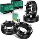 YHTAUTO 6x5.5 Wheel Spacers 2 inch Fits Infiniti & Nissan Models, Frontier, Pathfinder, Titan, QX4, QX56, Pickup, Xterra, 6x139.7 Tire Spacers 50mm w/ M12x1.25 Studs 108mm Center Bore, Not Hubcentric