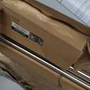 Zenna Home Rustproof Curved Shower Curtain Rod, No Drill Tension or Permanent Mount Adjustable Curved Shower Rod for Bathroom, Easy Install, Rounded for Extra Room, 50 to 72 Inches, Brushed Nickel