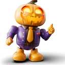Kids Toys Halloween Robot Pumpkin Toy, Prank Toys with Music & Dancing Toy Gifts for Boys & Girls Ages 3 to Up