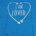 I Am Loved Inspirational Love T-Shirt XL