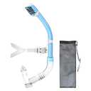 Uniswim Center-Mount Swimmer's Snorkel for Lap Swimming with Special Rotate Function for Swim Training, Kids 6-12 Years Old