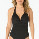 Black One Piece Swim Suit, No Size