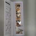 Heesch Tortoise Stretchy Watch Band Compatible with Apple Watch Resin Cute Watch Strap Wristband for iWatch Bracelet for Women Men Girls, 38/40/41mm, 42/44/45/46/49mm, Oval Version