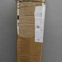 LazBlinds No Tools No Drill Cordless Bamboo Roman Shades, Light Filtering Window Treatment, Roll Up Bamboo Blinds for Windows 32'' W x 64'' H, Wood