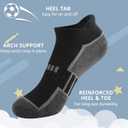 Comfoex 12 Pairs Boys Socks - Ankle Low Cut Athletic Half Cushioned Short Socks For Kids 4-6, 6-8, 8-10 Years Old