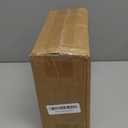 POWGRN 30 Amp RV Extension Cord 15 FT Outdoor with Grip Handle, Flexible Heavy Duty 10/3 Gauge STW 3 Prong RV Power Cord with Cable Organizer, NEMA TT-30P to TT-30R, Black-Yellow, ETL Listed