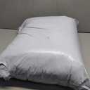 Heated Blanket Throw with 1/2/4/6/8 Hours Auto-Off 10 Heat Level, 50'' * 60'' Cozy Faux Rabbit Fur Bubble Electric Blanket with Overheat Protection(Blue) (Tie-dye Blue)