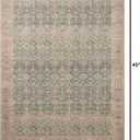 Loloi Angela Rose Aubrey Collection AUB-02 Aqua/Sand 2'-3" x 3'-9", .19" Pile Height, Accent Rug