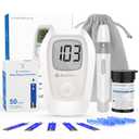 G-425 Blood Glucose Monitor Kit, Blood Sugar Test Kit with Lancing Device, 50 Test Strips and 50 Lancets, Glucose Meter for Home Use, Diabetes Home Testing Kit