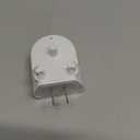 Charger for Oral-B Electric Toothbrush, Compatible with Oral-B io4/io5/io6, Genius 8000/9000, Pro 1000/2000/3000/5000, 3709/3728/3756 | Direct Plug-in Waterproof Outlet Charger Base Hygienic White