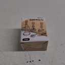 Ravioli Stamp Set (Set of 5), Ravioli Maker Cutter with Wooden Handlefor Ravioli, Pasta, Dumplings Lasagna, Pierogi, Leading Dough Cutter and Press Stamps