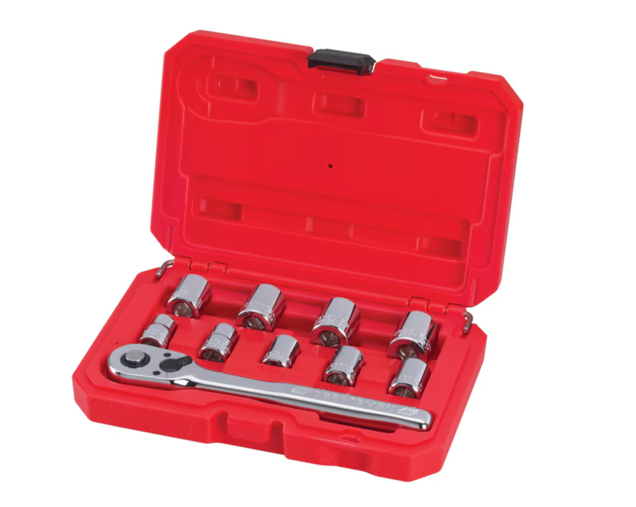 CRAFTSMAN 10-Piece Metric Mechanics Tool Set with Hard Case